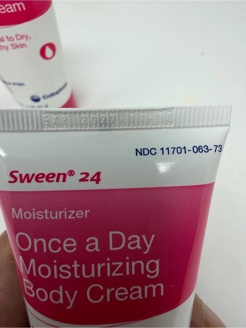 Sween 24 Once a Day Daily Use Moisturizing Body Cream 2 oz Dimethicone lot of 2